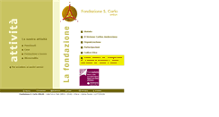 Desktop Screenshot of fondazionescarlo.it